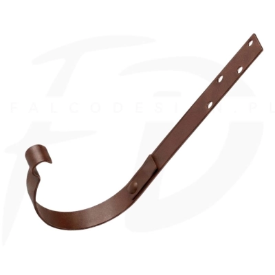 Hak nakrokwiowy L=160 Inguri 125 kolor jasny brązowy RAL 8017